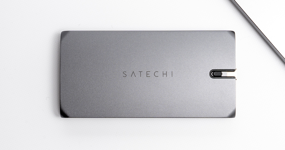 Satechi On-The-Go USB-Cハブ 9-in-1 レビュー】Apple製品のために設計
